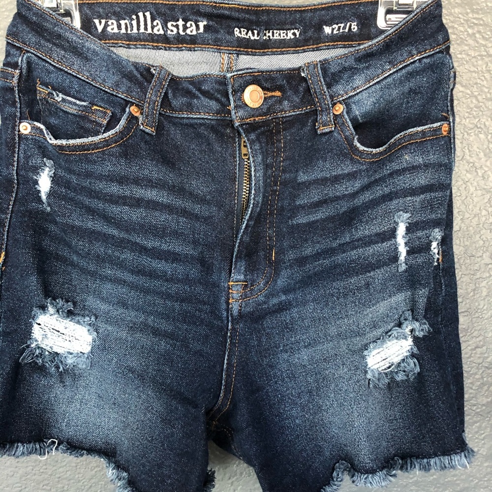 Vanilla star real cheeky denim shorts